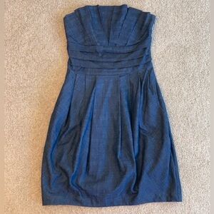 Romeo & Juliette Denim Pleated Dress. Size S